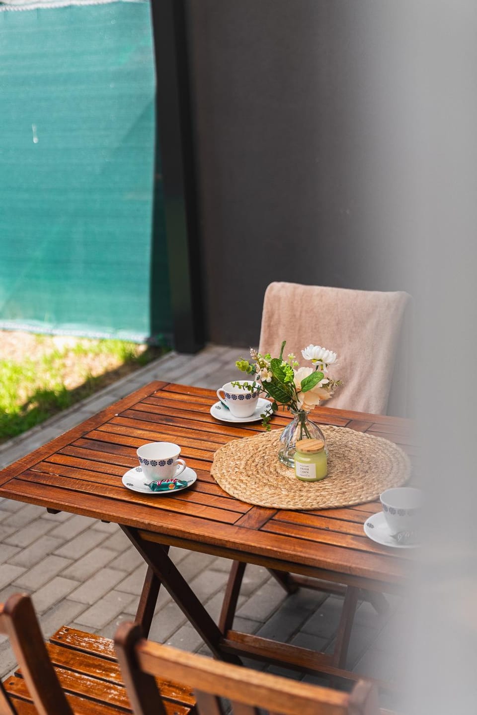 Patio, Seating area, Dining area