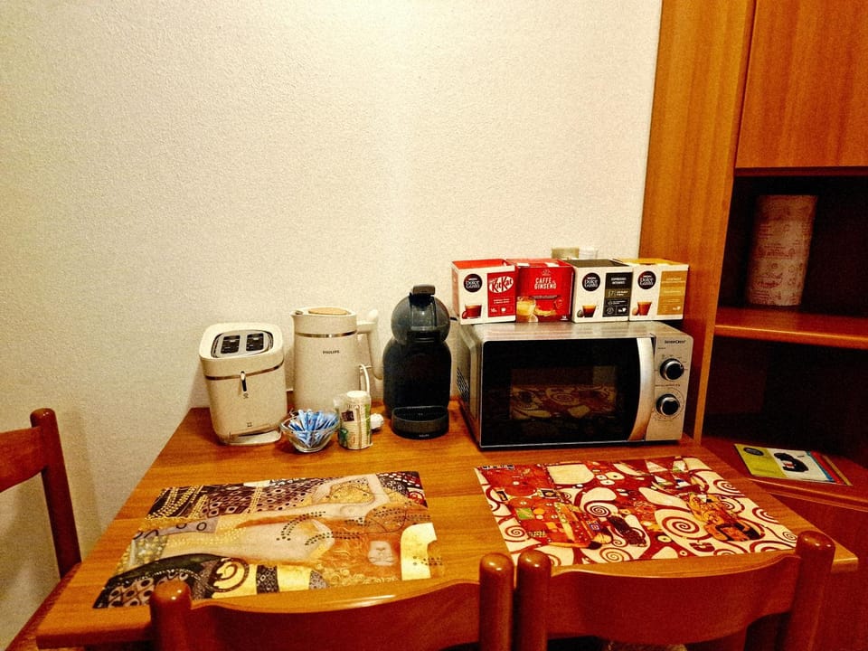 microwave, toaster