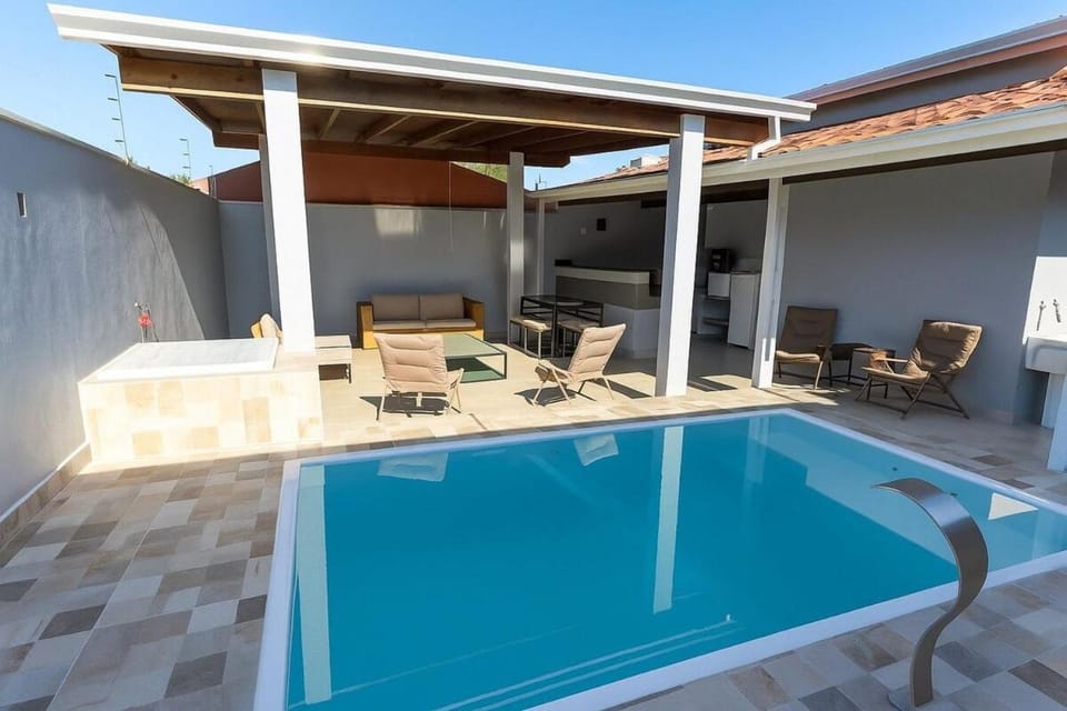 Patio, Day, Pool view, Swimming pool, sunbed