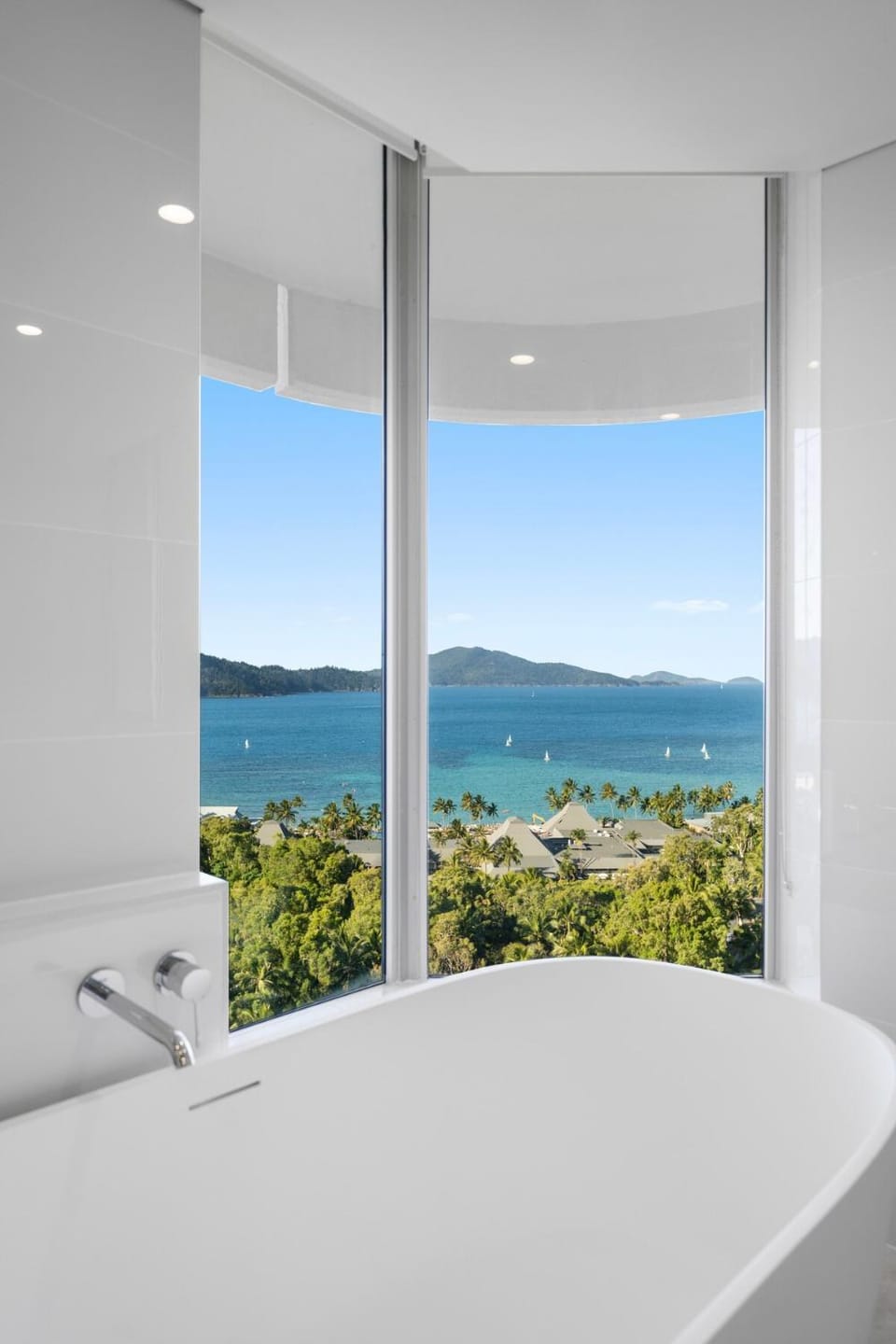 Natural landscape, Bathroom, View (from property/room), Sea view, Bath