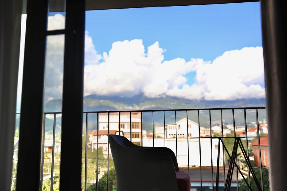 Day, Natural landscape, View (from property/room), Balcony/Terrace, Mountain view, Sea view