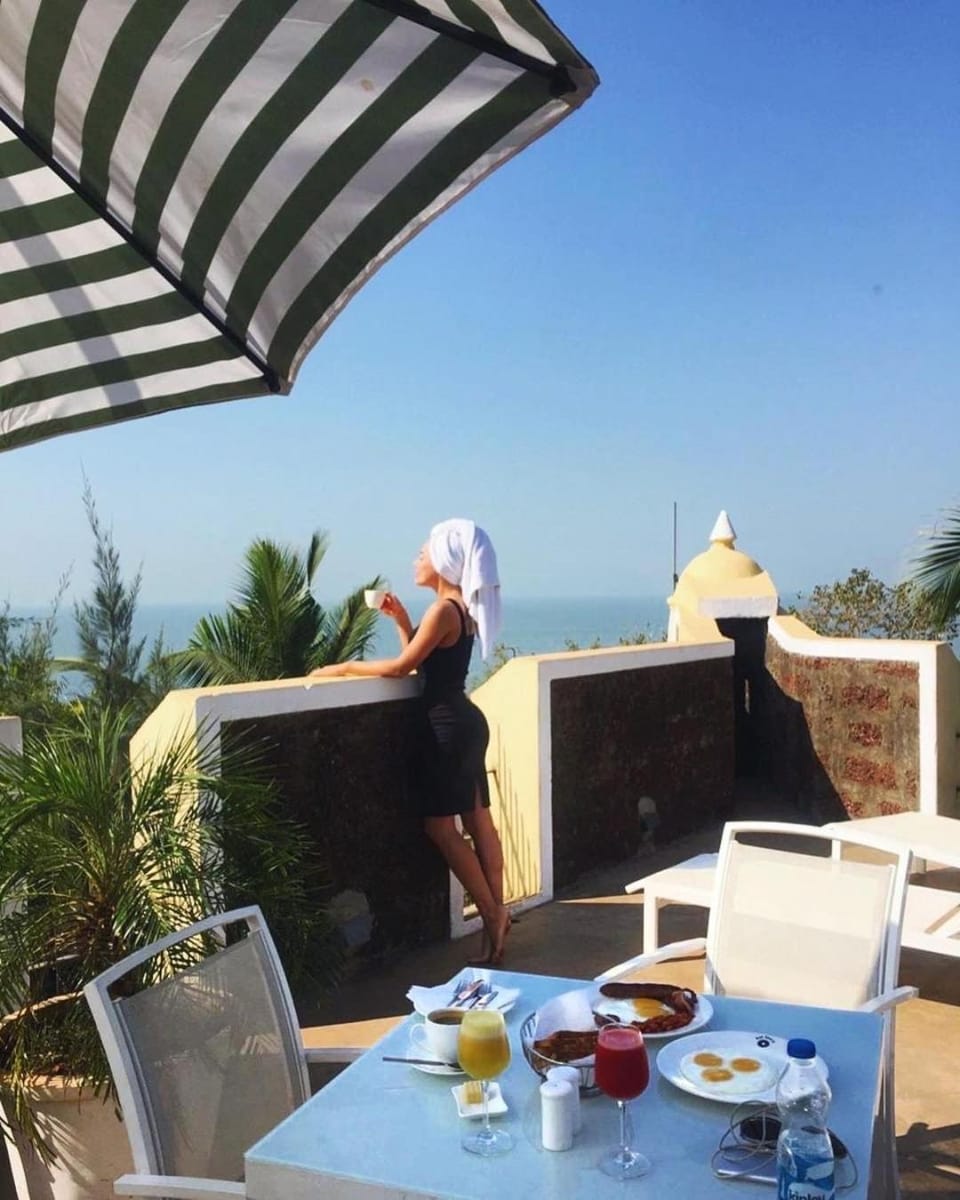 View (from property/room), Balcony/Terrace, Sea view