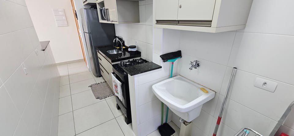 Kitchen or kitchenette, oven, stove
