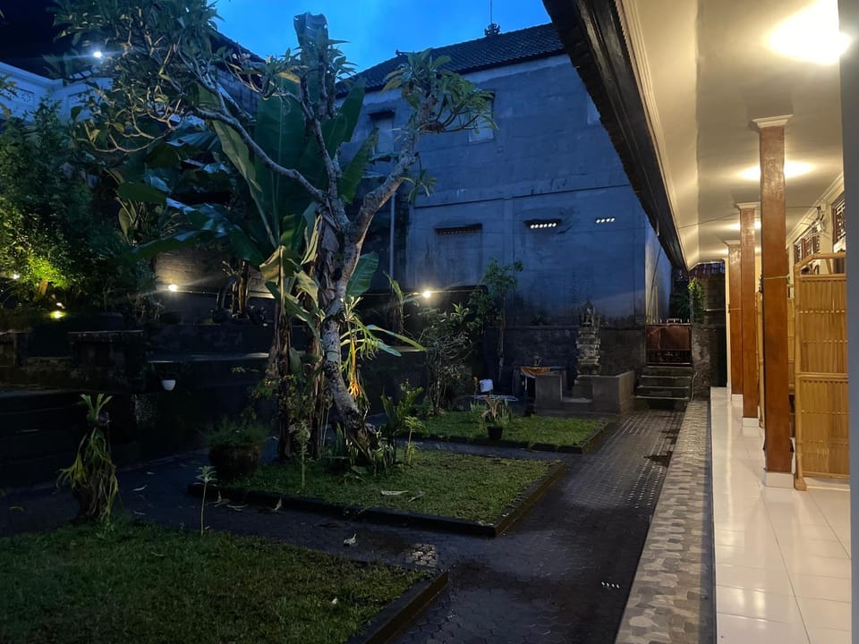 Property building, Garden view