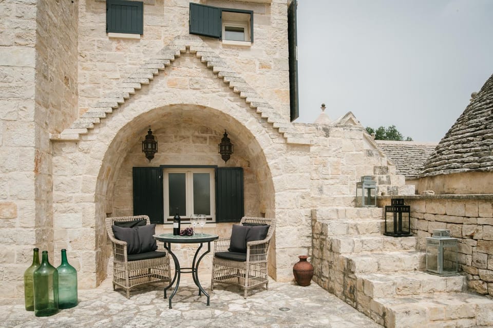 Property building, Patio