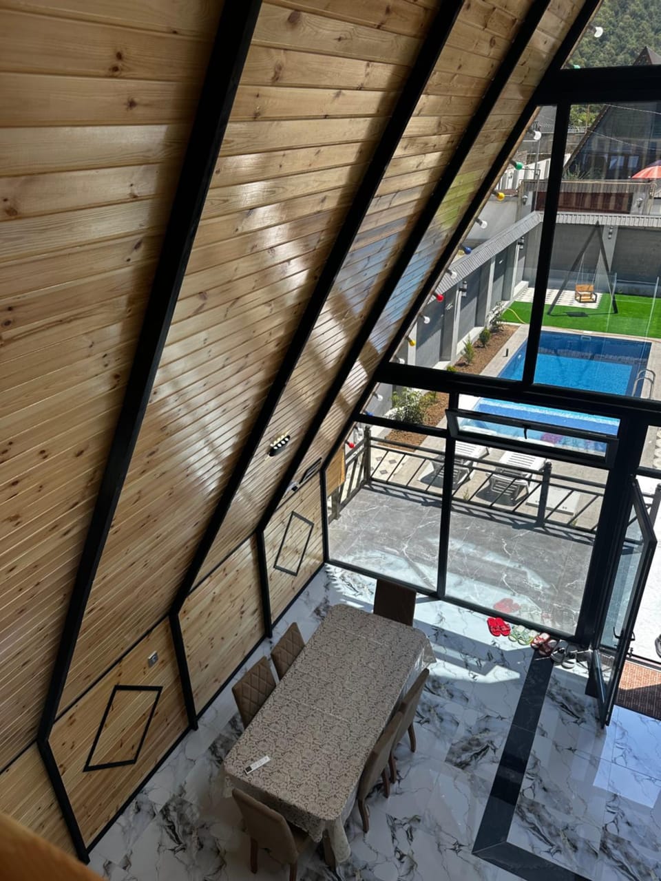 A-Frame Armudlu Nohurqislak Chalet in Azerbaijan
