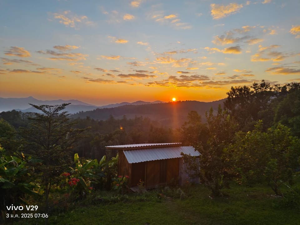 Mountain view Nature lodge in Thailand