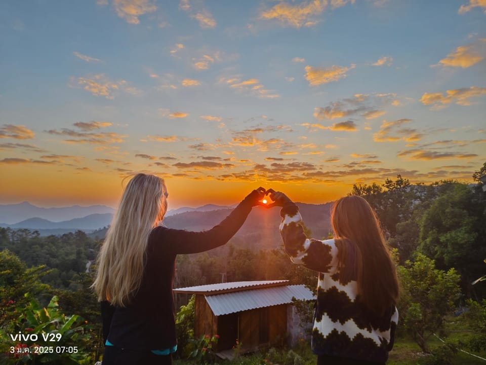 Mountain view Nature lodge in Thailand