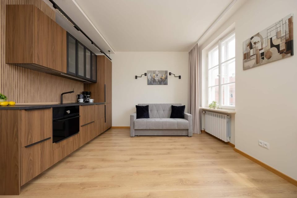 Kitchen or kitchenette, Photo of the whole room, stove