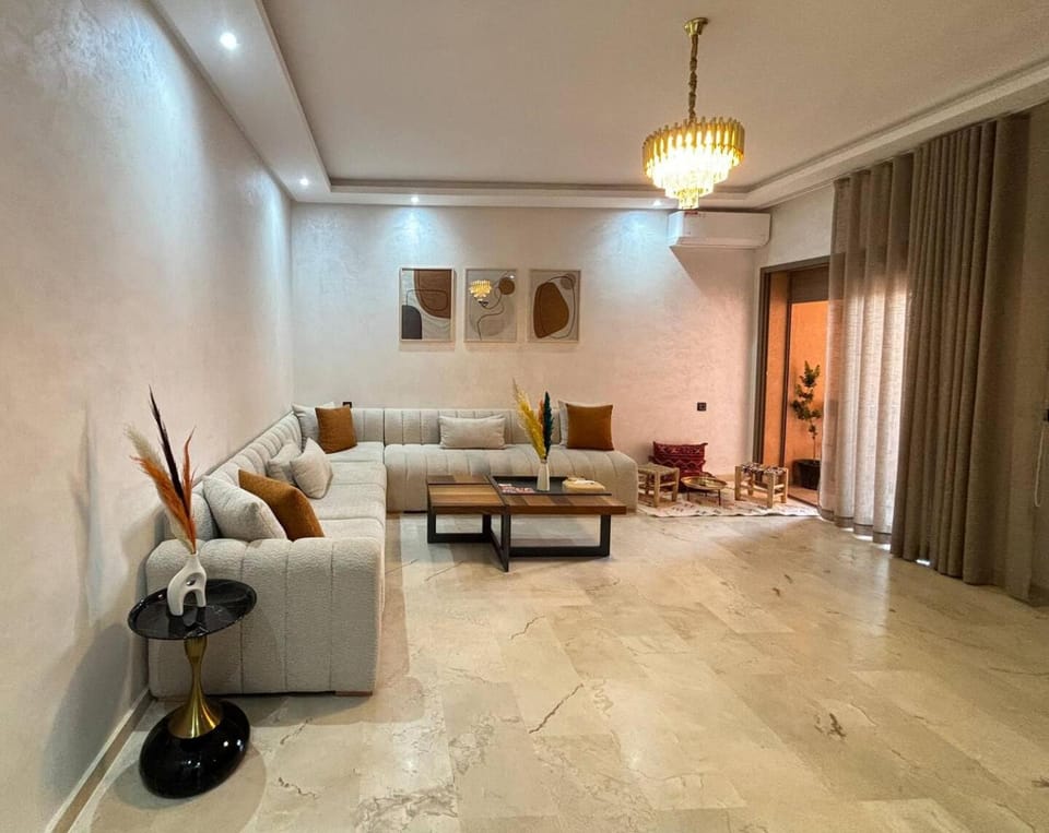 Appartement spacieux avec piscine à Marrakech Apartment in Marrakesh