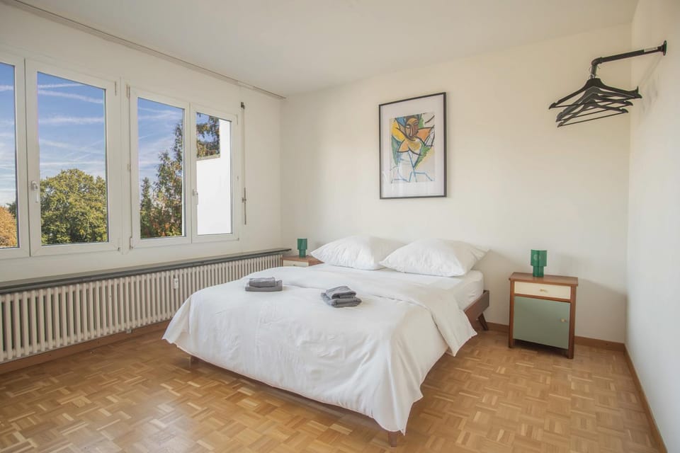 Top floor apartment with two terraces and BaselCard Apartment in Basel