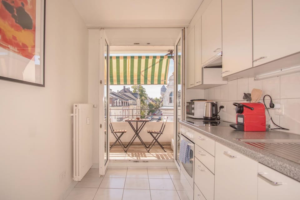 Top floor apartment with two terraces and BaselCard Apartment in Basel