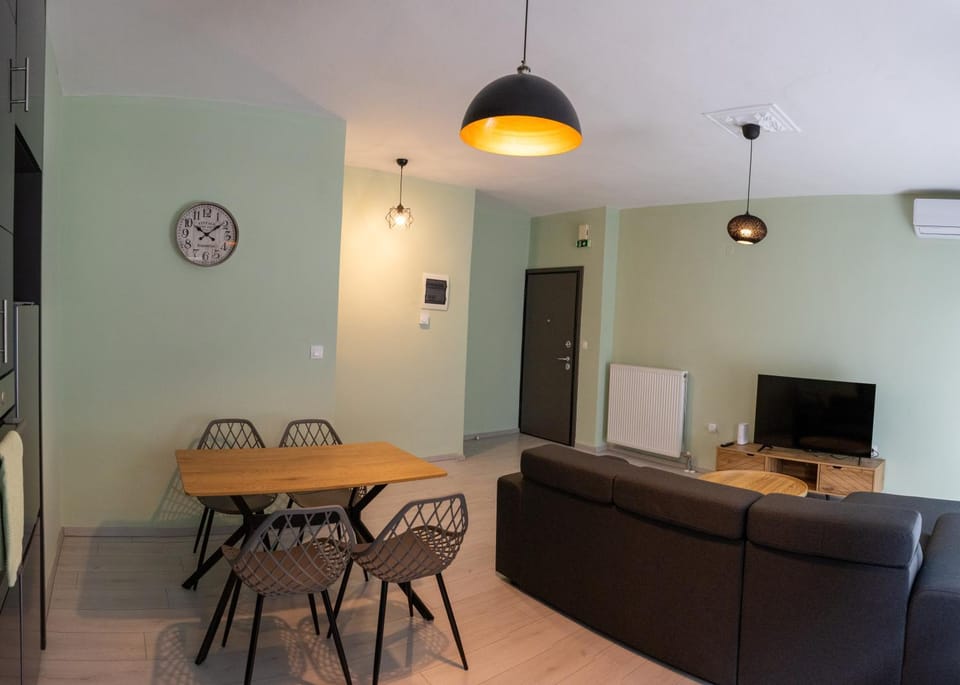 Communal lounge/ TV room, TV and multimedia, Living room, Seating area, Dining area, Evening entertainment, air conditioner