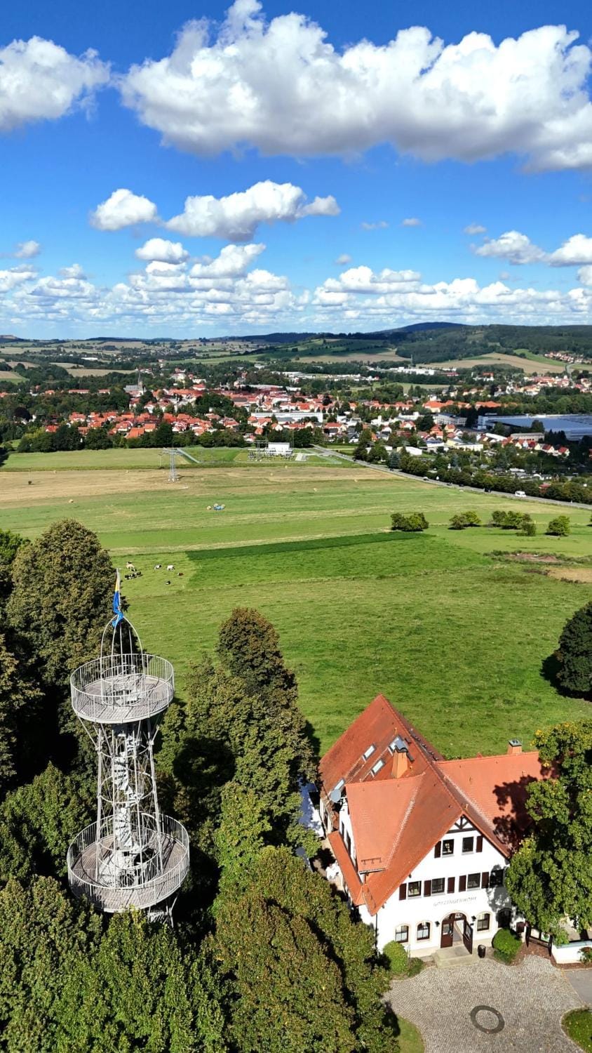 Property building, Day, Natural landscape, Bird's eye view