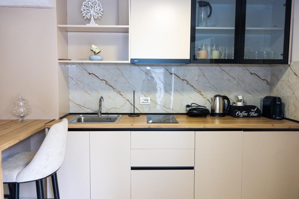 Coffee/tea facilities, Kitchen or kitchenette, toaster, kitchen