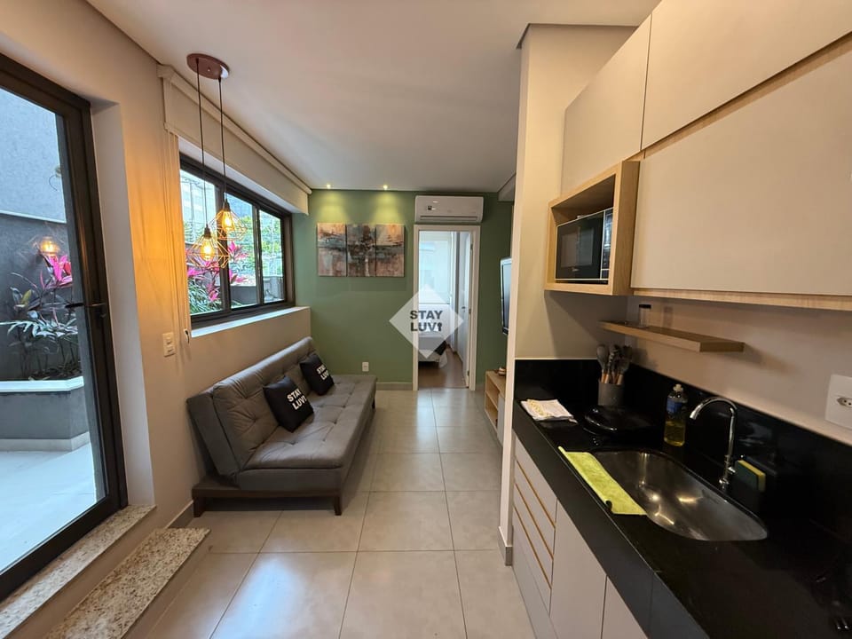 Lindo apartamento com área privativa - Monte Olimpo Apartment in Belo Horizonte