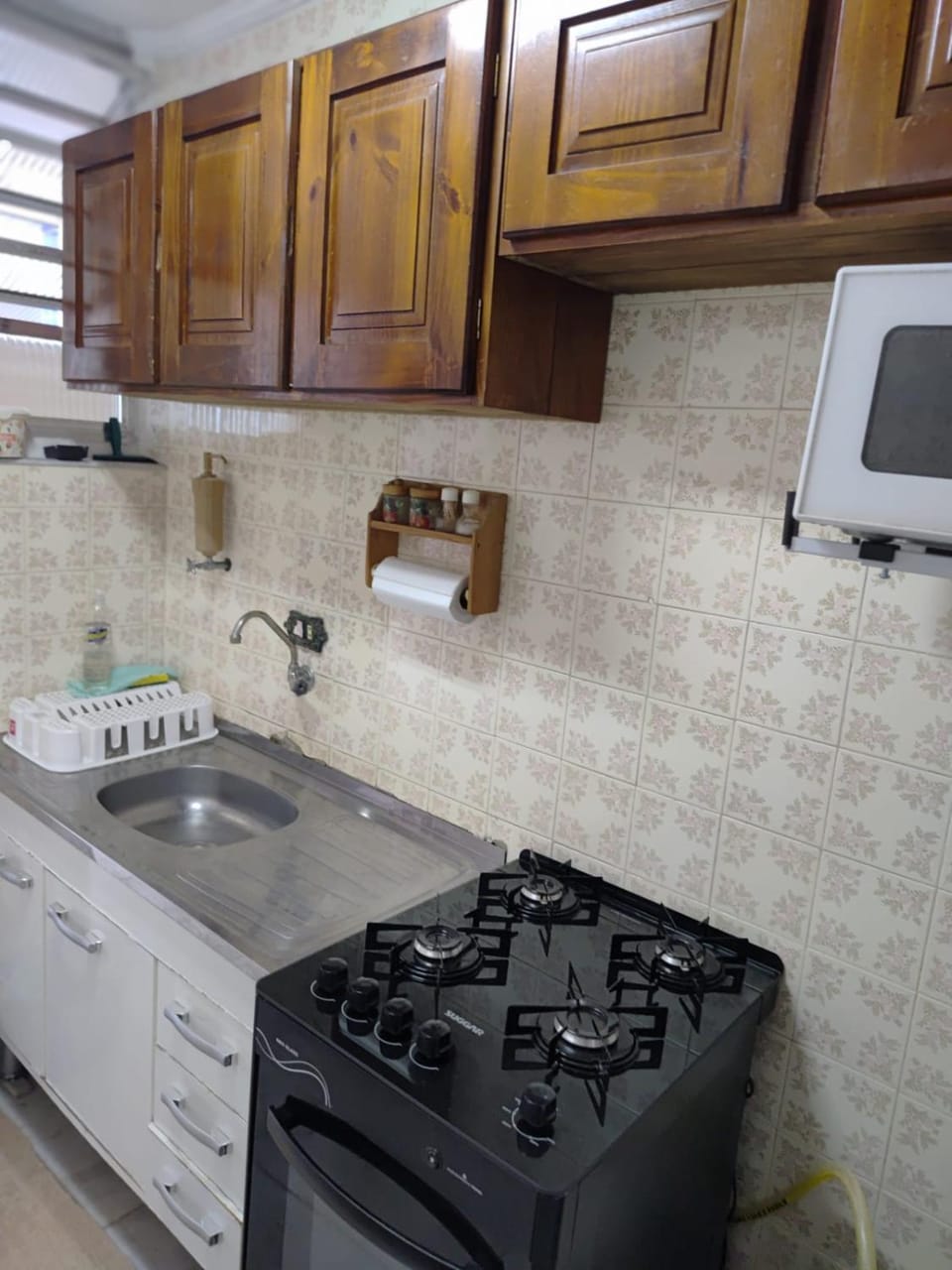 Apartamento prédio Beira Mar Praia Grande Ocian Apartment in State of São Paulo