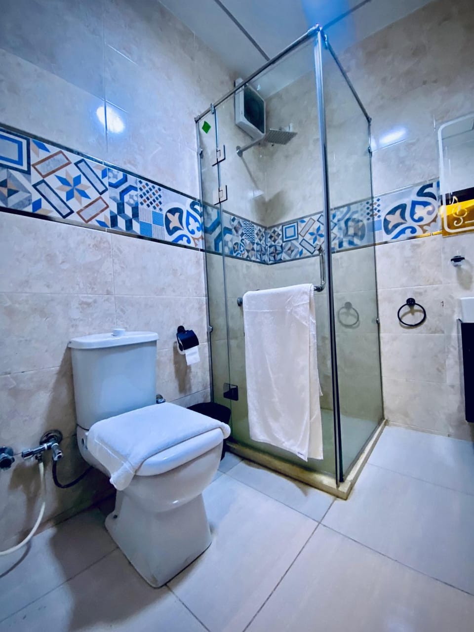 Shower, Toilet, Bathroom, bidet, towels