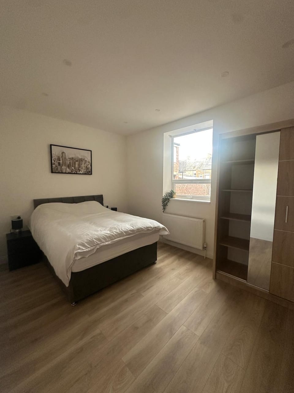 Bed, Photo of the whole room, Bedroom, wardrobe