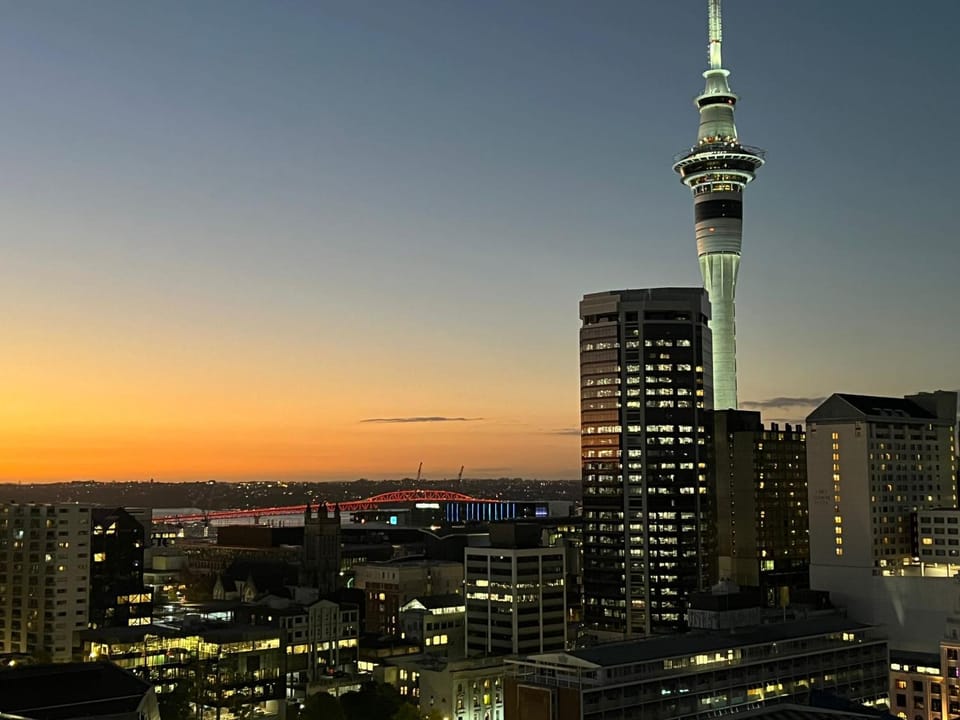 City view, Landmark view, Sunset
