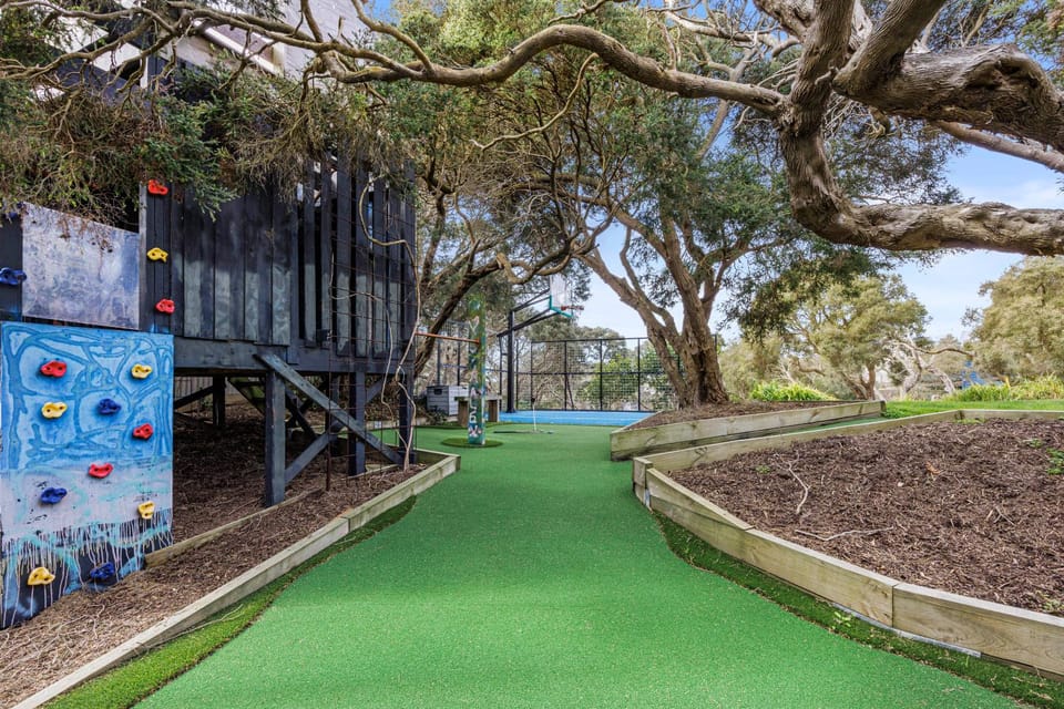 Children play ground, Garden, Minigolf