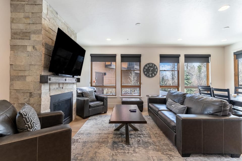 Day, TV and multimedia, Living room, Seating area, fireplace, furniture