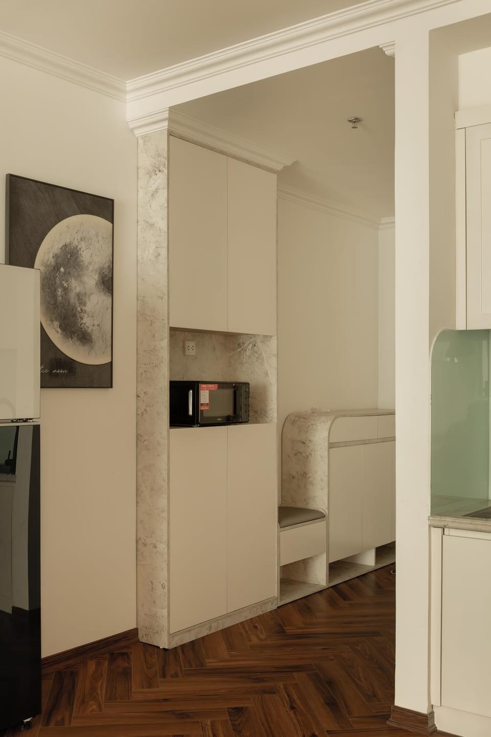 Communal kitchen, stove