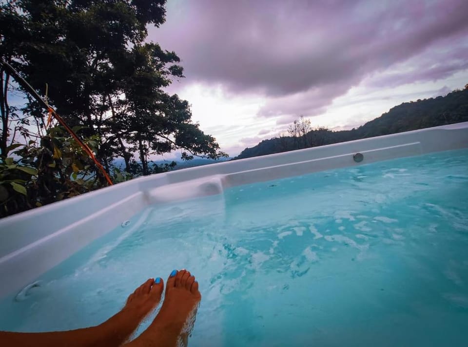 Natural landscape, Hot Tub, Mountain view