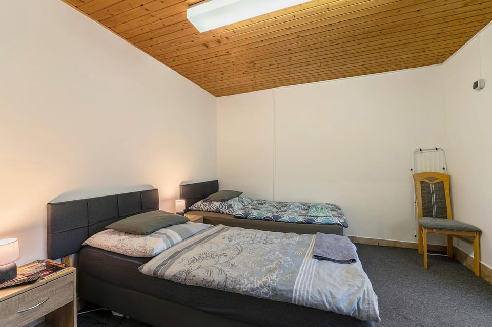 Property building, Living room, Bedroom
