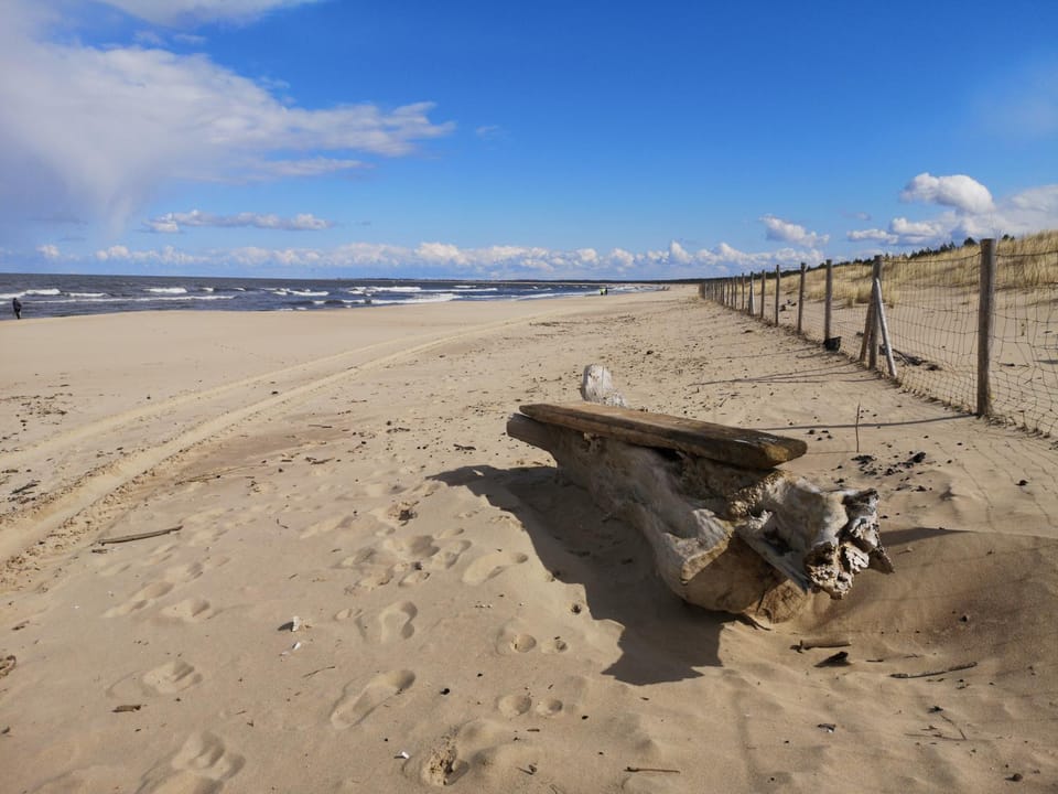 Natural landscape, Beach, Hiking