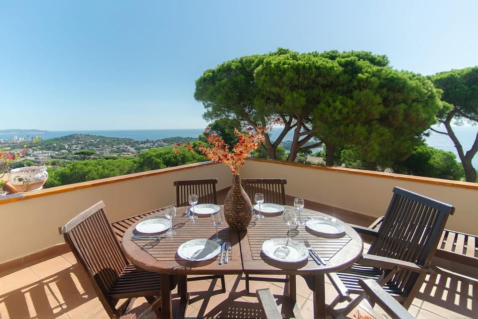 Balcony/Terrace, Dining area, Sea view