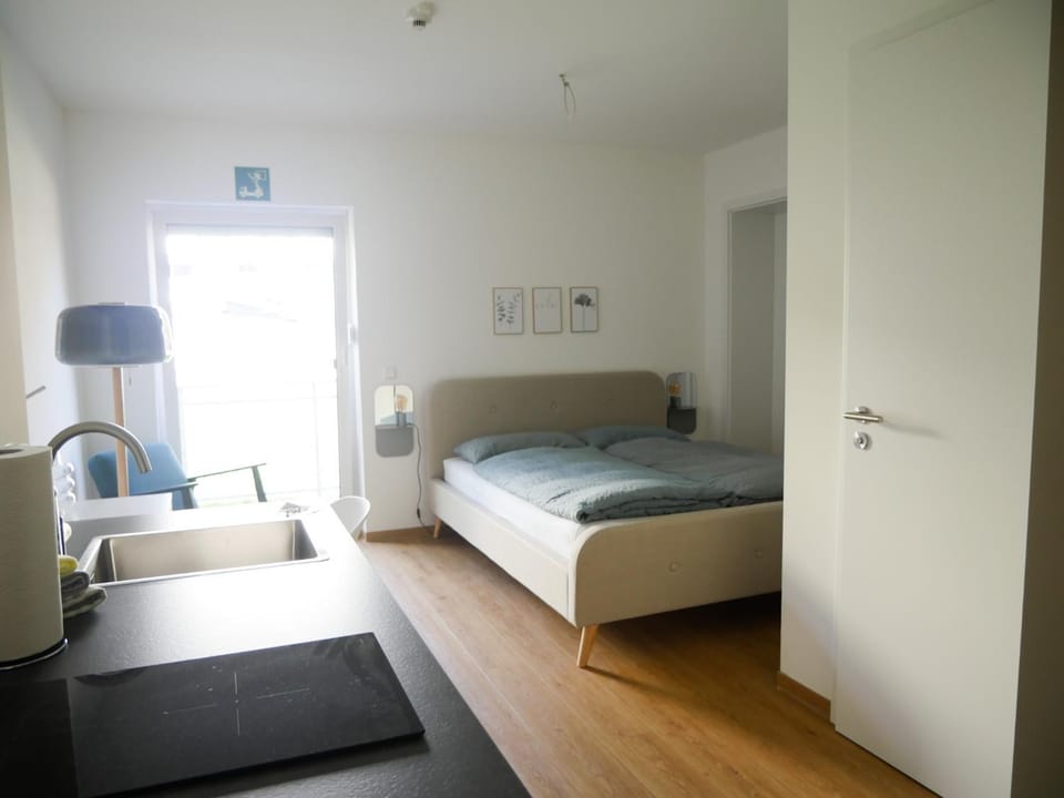 Bed, Photo of the whole room, Bedroom, wardrobe