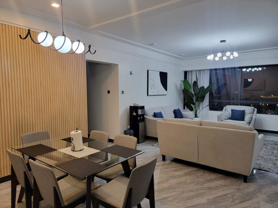 newly furnished three bedroom apartment with swimming pool fully equipped gym children playground ample parking space and unbeatable scenic city views Apartment in Nairobi County