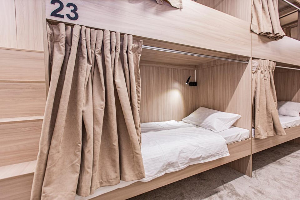 Photo of the whole room, bunk bed