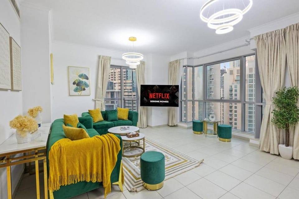 Serene 2BR Burj Khalifa & Fountain View Apartment in Dubai
