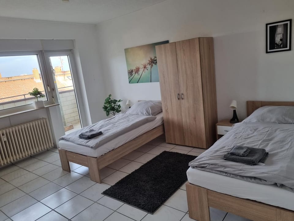 Moderne 3-Zimmer Wohnung mit Balkon nahe Frankfurt Apartment in Offenbach