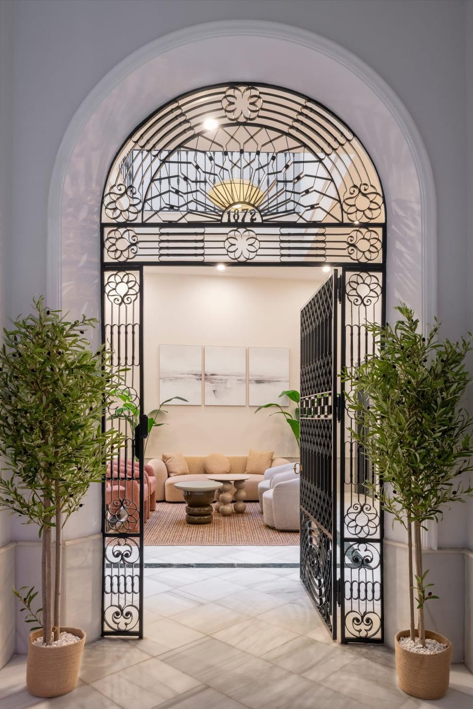 Patio, Living room, Lobby or reception