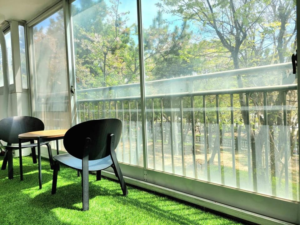 Balcony/Terrace, Garden view