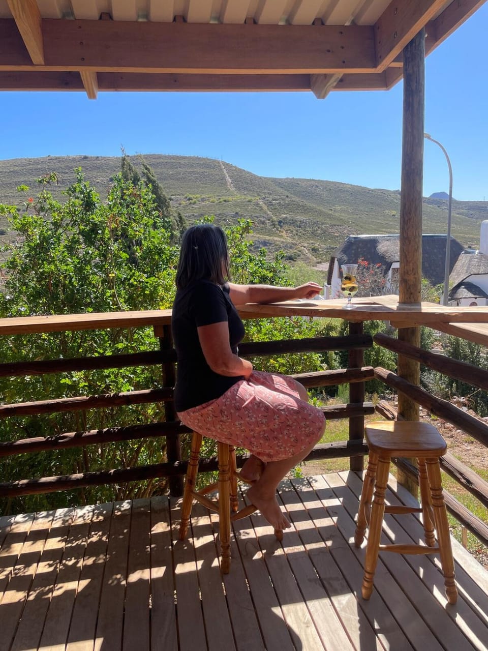 View (from property/room), Balcony/Terrace, Mountain view