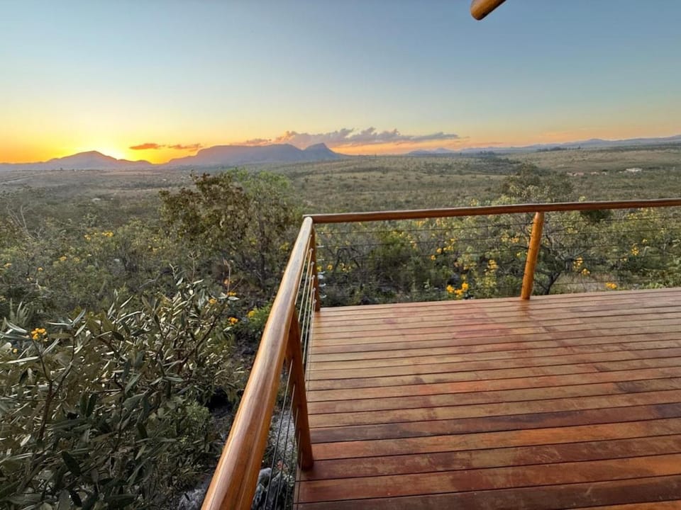 Natural landscape, View (from property/room), Balcony/Terrace, Sunset