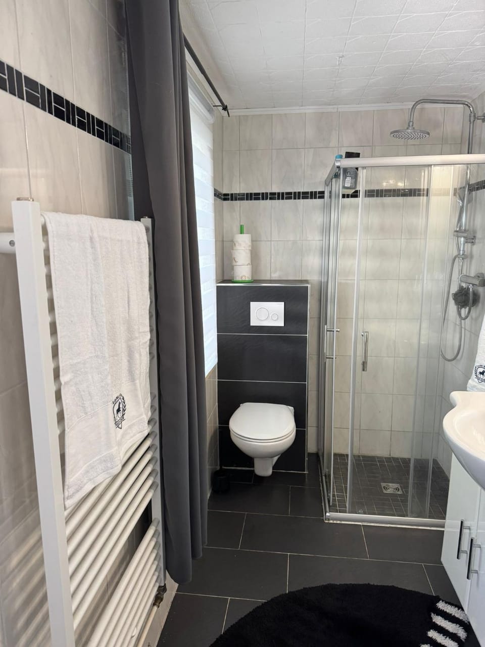 Bathroom, Living room