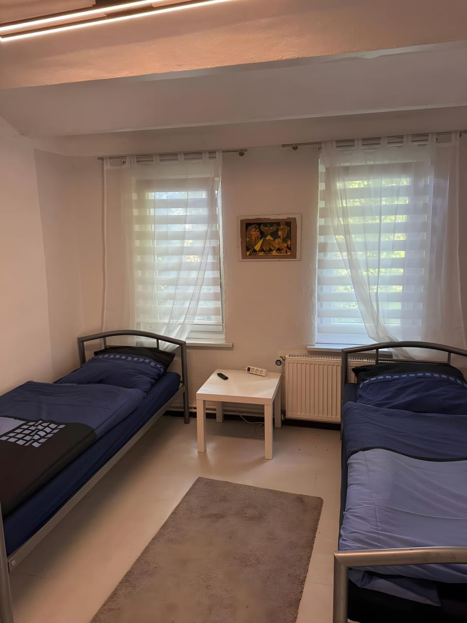 Property building, Living room, Bedroom