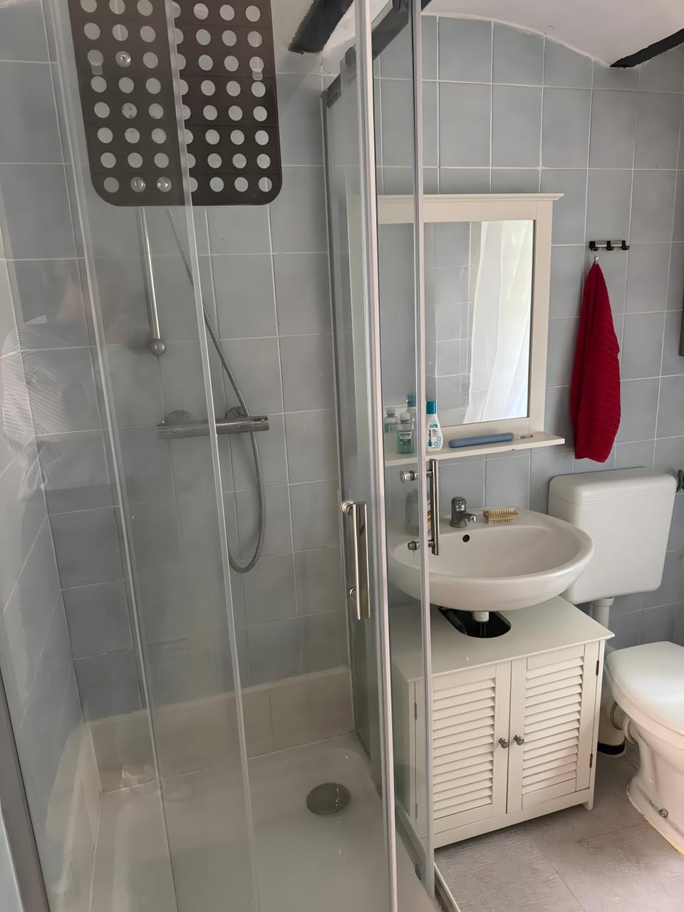 Bathroom, Living room