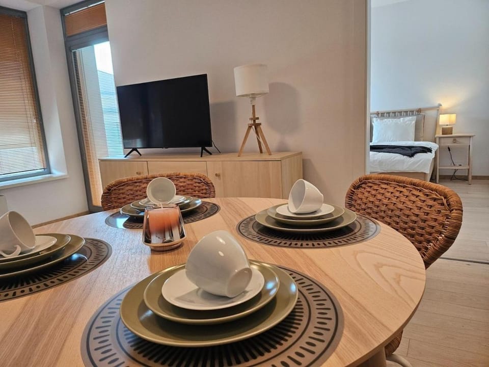 Eurovea Riverside with parking - prime location Apartment in Bratislava