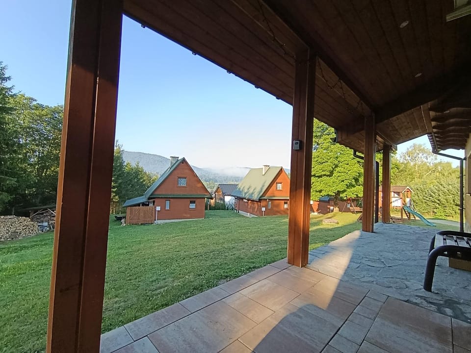 Patio, Garden view, Mountain view