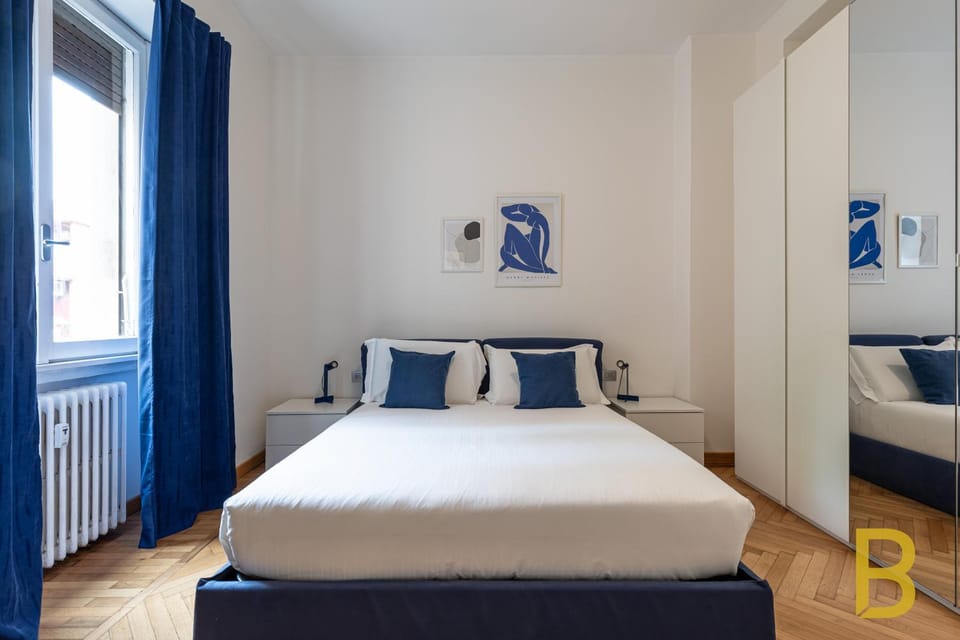 Bed, Photo of the whole room, Bedroom, heating, wardrobe