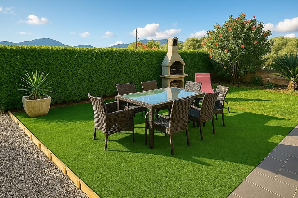 Property building, Patio, Garden