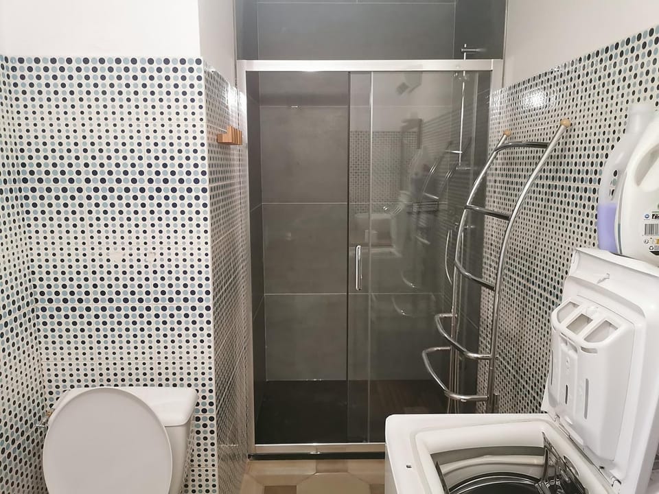 Shower, Toilet, Bathroom, washing machine