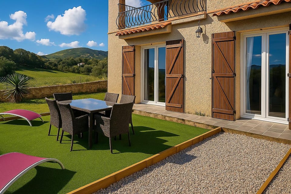 Patio, Natural landscape, Garden, Garden view