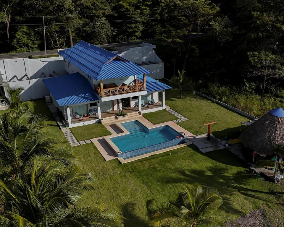 Beachfront Villa with Pool at the Heart of Venao Villa in Los Santos Province, Panama
